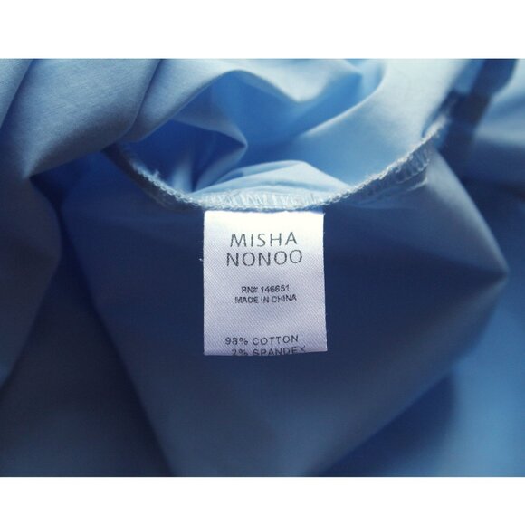 Misha Nonoo The Husband Shirt / Medium / Blue Button-Up Meghan Markle Blouse - Picture 9 of 9